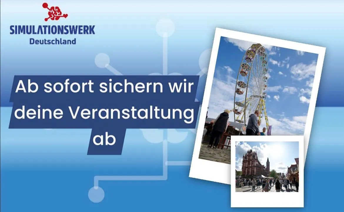 Simulationswerk Deutschland bietet ab sofort professionelle Sanitätsdienste und Veranstaltungssicherheit an.