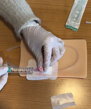 IV Zugang (Intravenöser Zugang) Training